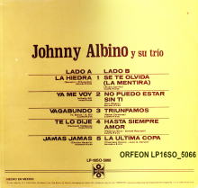 Johnny Albino ORFEON LP16SO_5066