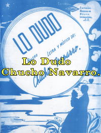 Lo Dudo Chucho Navarro